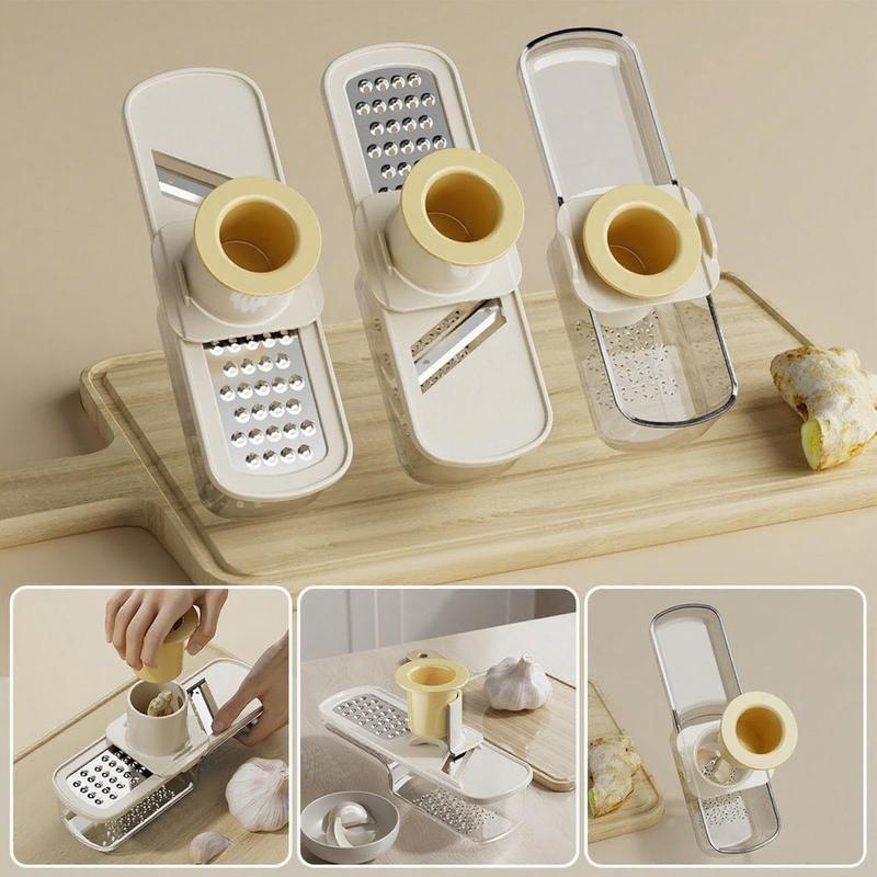 Multifunctional Garlic Grinder & Mandoline Slicer (Buy 1 Get 1 Free)
