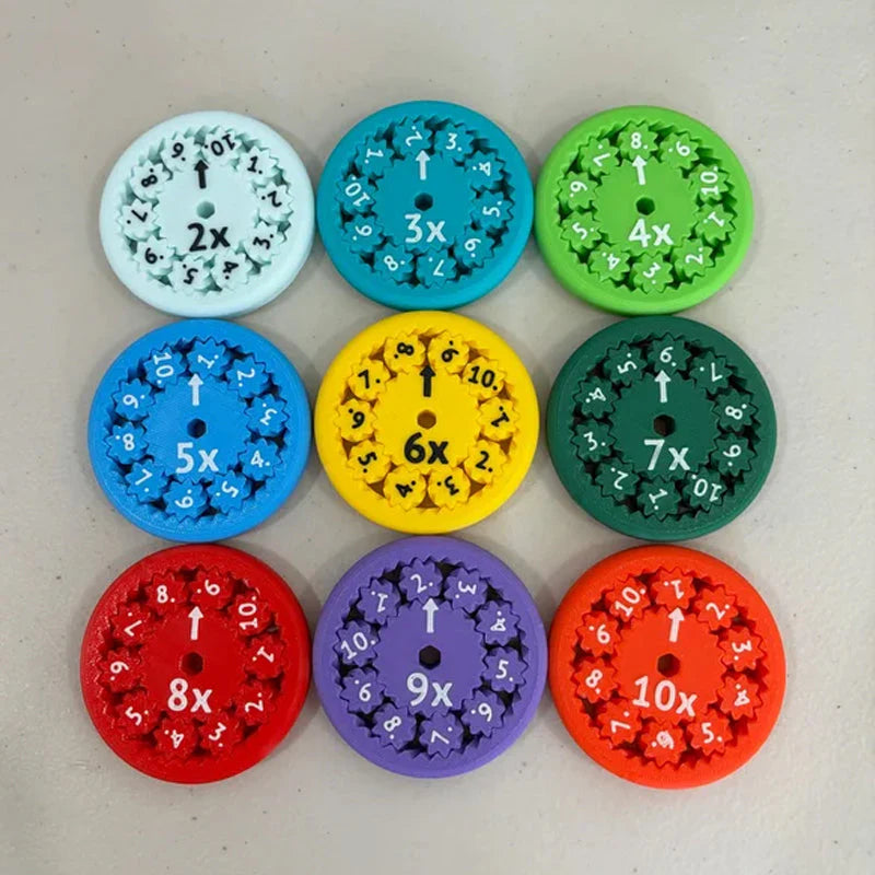 Math Fidget Spinners