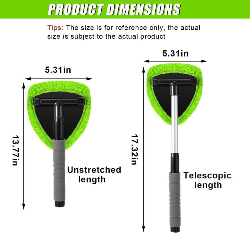 Windshield Cleaner Tool with Extendable Handle