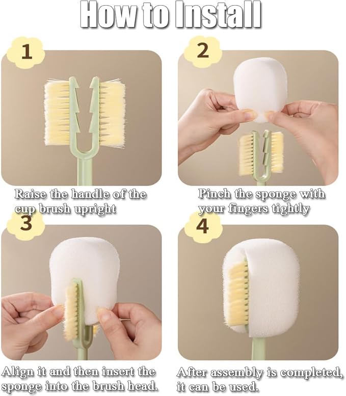 DeepClean Bottle Brush