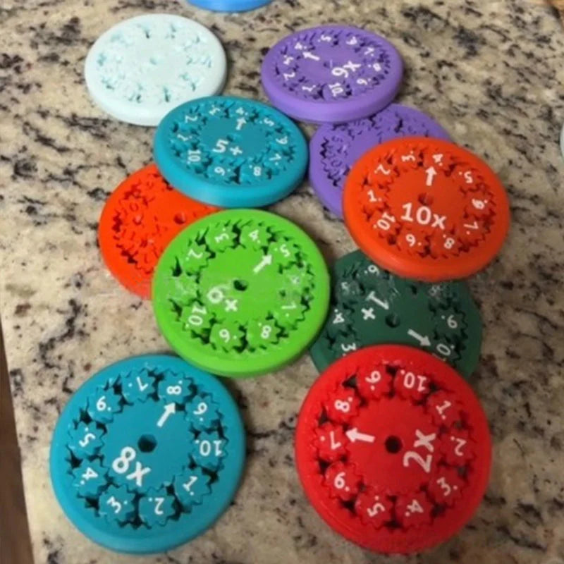 Math Fidget Spinners