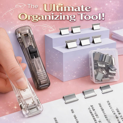 ClipSnap – Staple Free Paper Stapler (Buy 1 Get 1 Free)