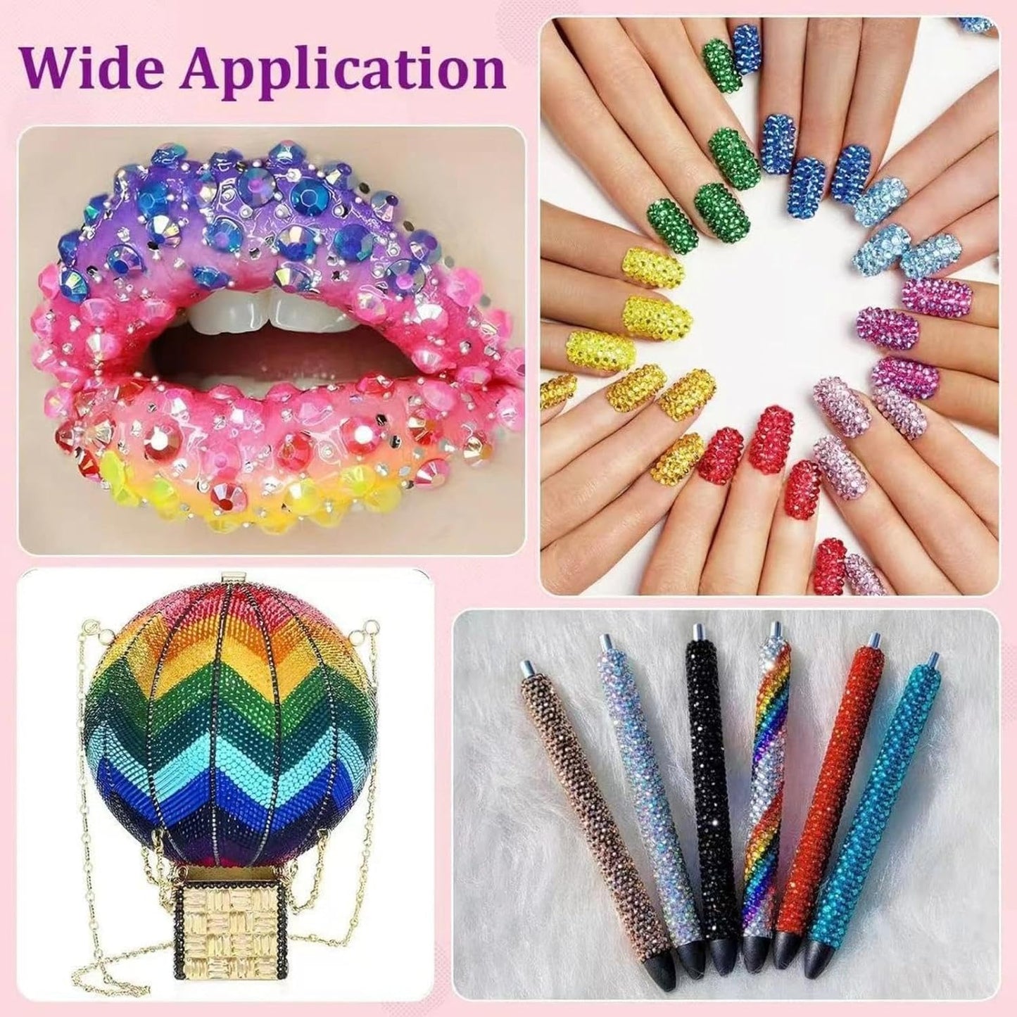 Bedazzling Kit 24000Pcs Rhinestone