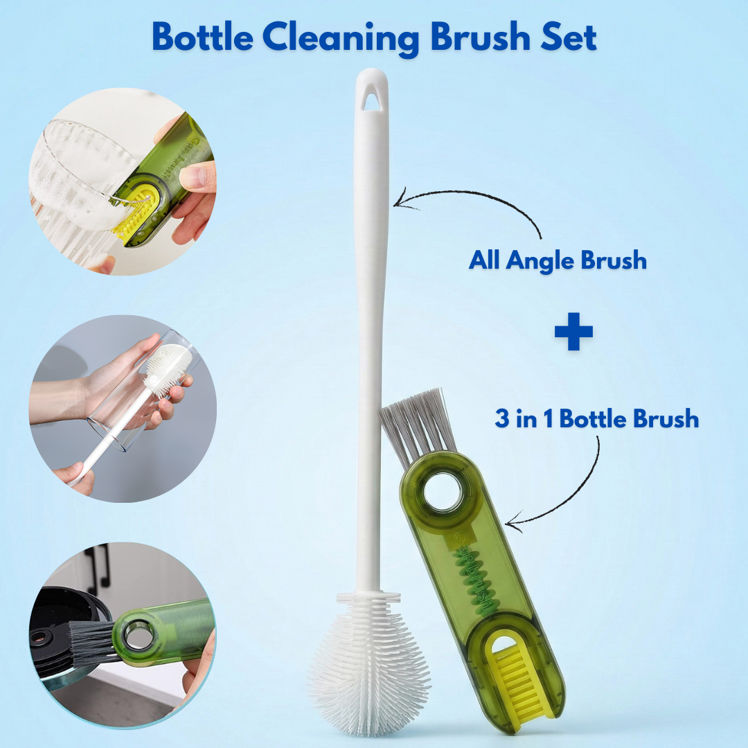 Bottle Cleaning Brush Set