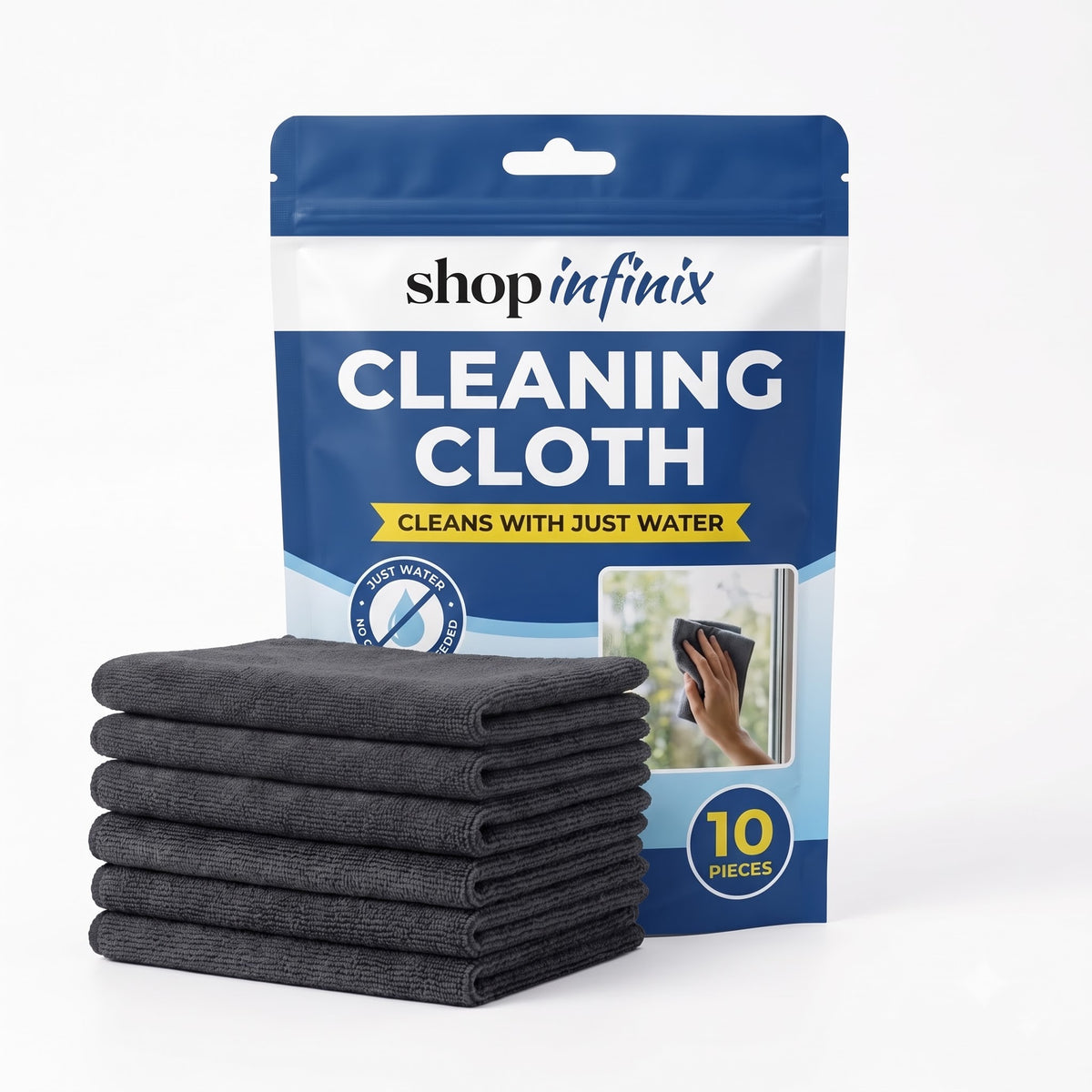 Magic Microfiber Cleaning Cloth (10pcs)