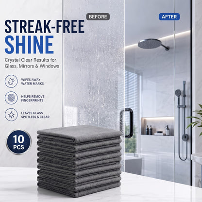 Magic Microfiber Cleaning Cloth (10pcs)