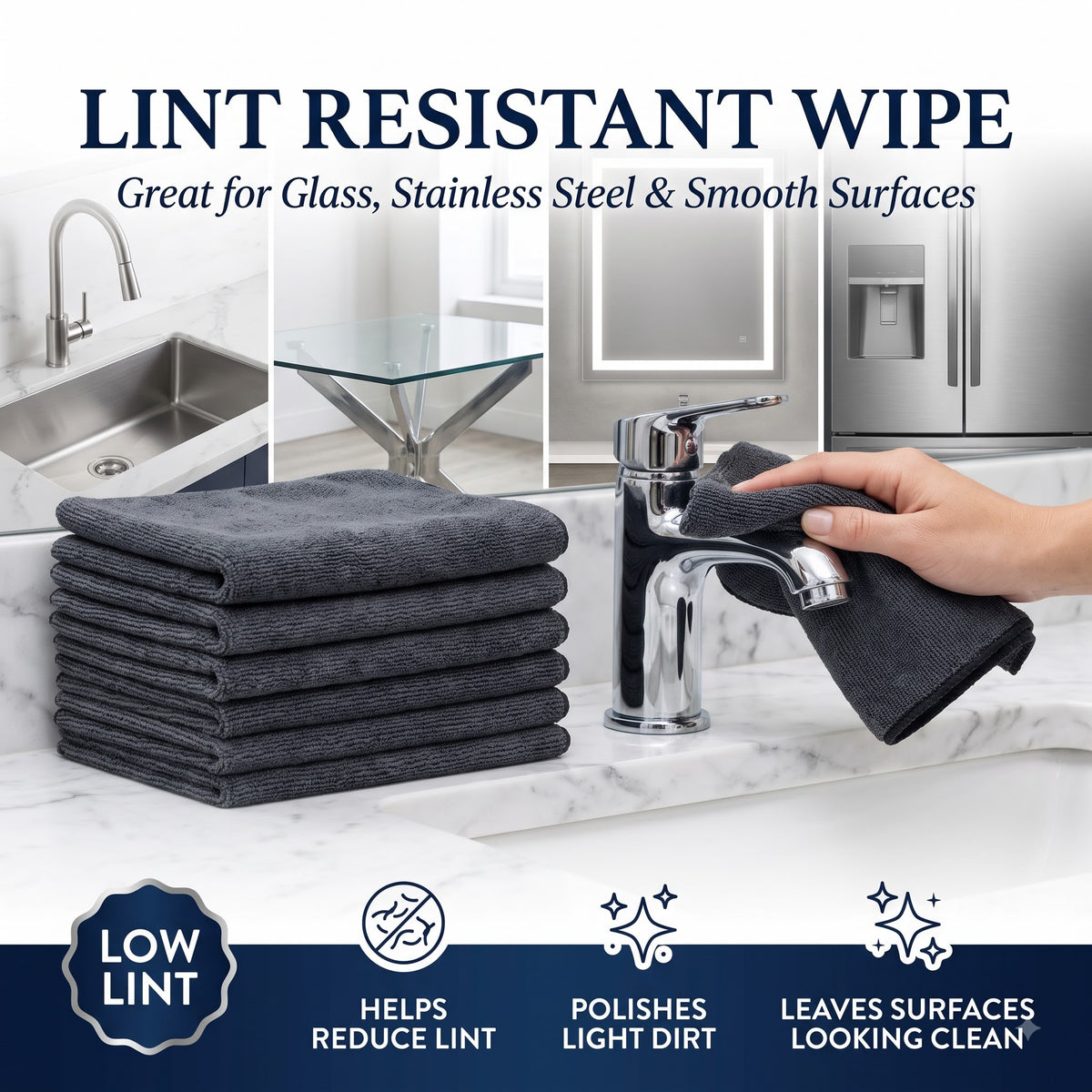 Magic Microfiber Cleaning Cloth (10pcs)