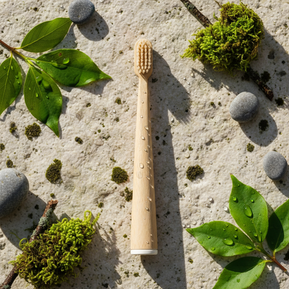 PureBristle Natural Boar Bristle Toothbrush (Pack of 2)